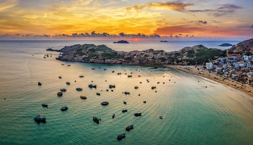 Nét đẹp mộng mơ nơi Làng chài Nhơn Lý ở Quy Nhơn