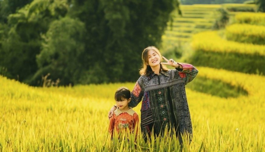 Ruộng bậc thang Ý Linh Hồ