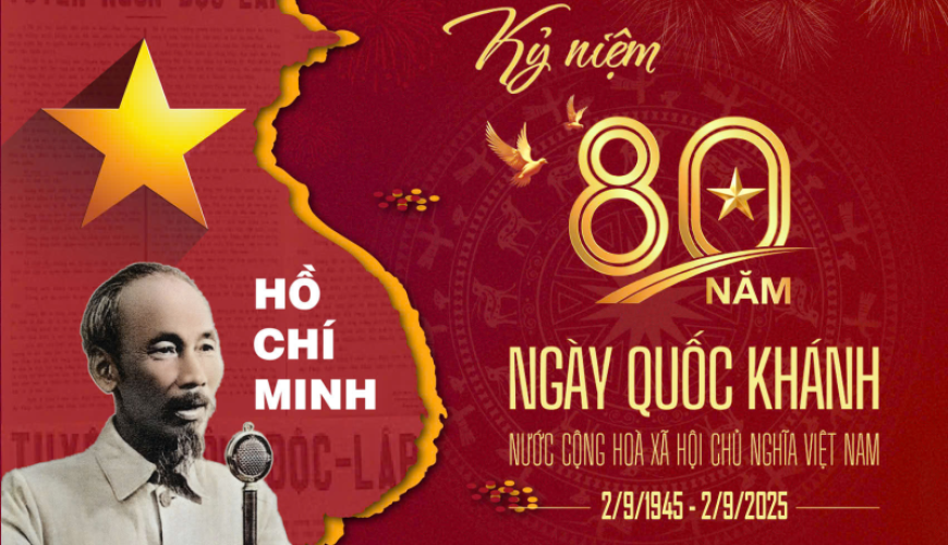 Chúc mừng 80 năm Quốc khánh nước Cộng hòa Xã hội Chủ nghĩa Việt Nam