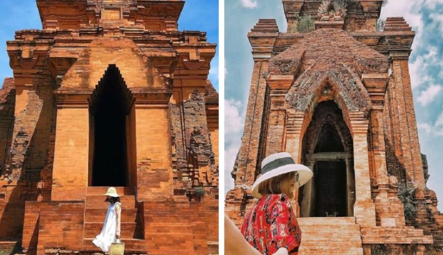 Toàn cảnh tháp Hòa Lai.