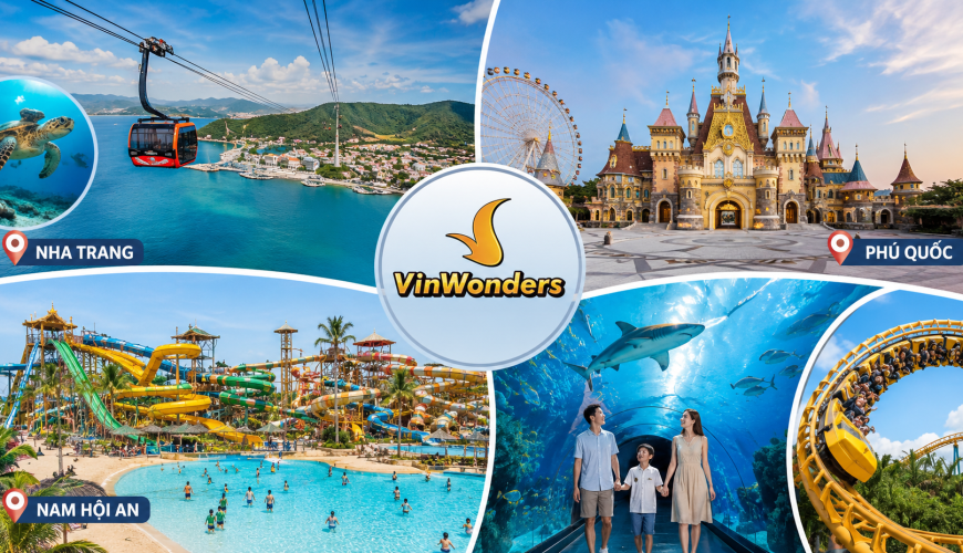 Kinh Nghiệm Đi VinWonders Từ A-Z 2026: Giá Vé, Mẹo Vui Chơi, Lịch Trình Và Những Lưu Ý Quan Trọng