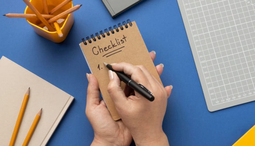 checklist hành lý