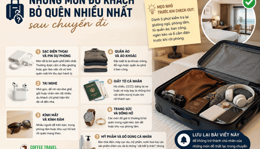 đồ khách hay quên
