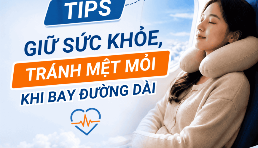 giữ sức khỏe khi đi máy bay